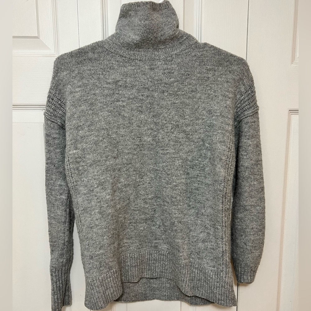 Gap Wool Sweater | Gap Turtle Neck Gray